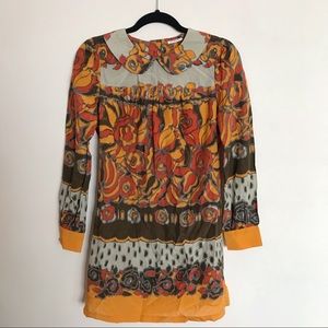 peter pan collar shift dress